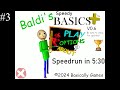 Baldi's Basics Plus V0.6 Speedy [WR] Speedrun in 5:30