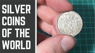 Netherlands - 1 Gulden Silver Coin