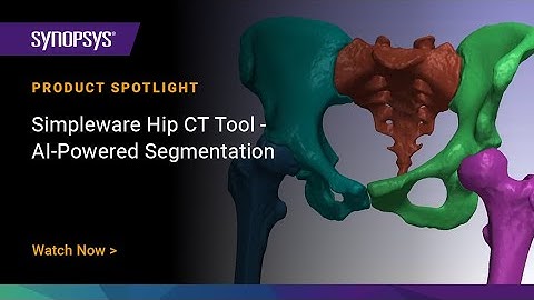 Simpleware Hip CT Tool - AI-Powered Segmentation
