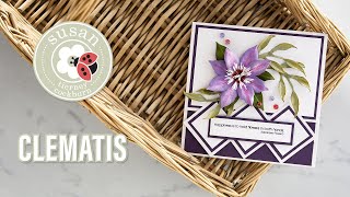 Spellbinders Clematis by Susan Tierney-Cockburn How-To