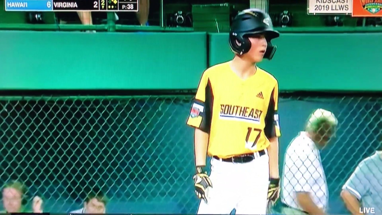 Chase Obstgarten Single - 2019 LLWS - Hawai'i vs Virginia