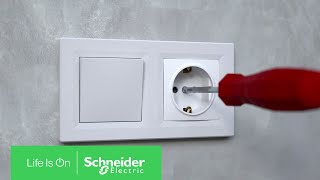 Asfora: A kapcsolók és dugaljak új generációja | Schneider Electric Support