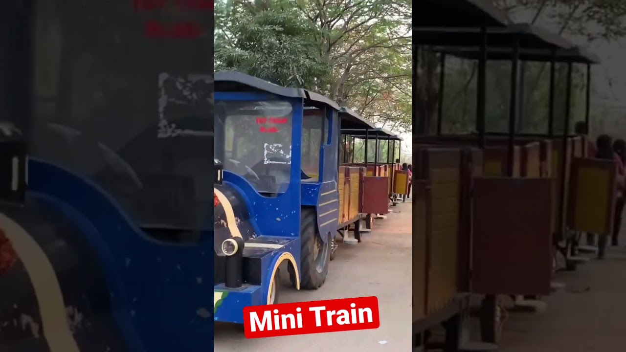Birsa Munda Park Mini Train Ticket Rs.20 at Dhanbad Jharkhand in India