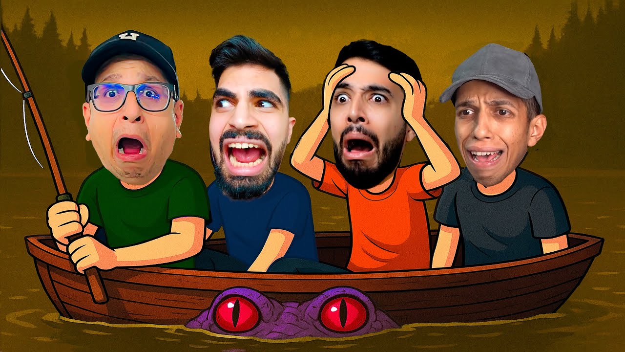 چرا این بازی ماهیگیری اینقدر وحشتناکه؟! 🎣😱 | Gone Fishing
