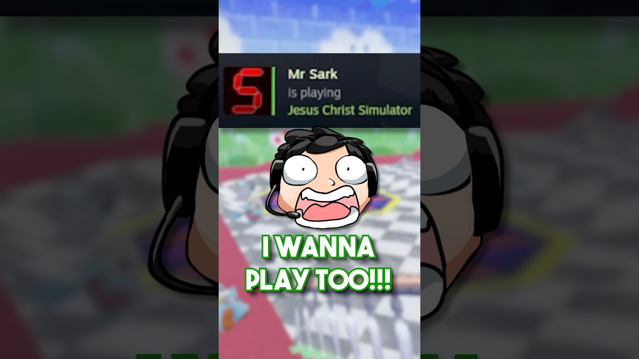 Nogla Sees Mr.Sark play his Fav Game! 😳✝️