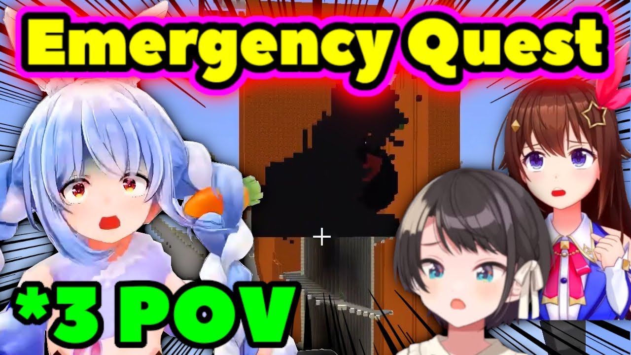 Pekora, Subaru, Sora Team Up Against Unprecedented Crisis【ENG Sub / hololive】
