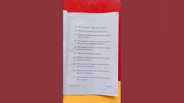 +3 4th semester Zoology honours#Core-8#questions paper-2022#like share & subscribe👇 please