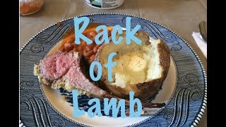 Easter Dinner 2018 - Crusted Rack of Lamb