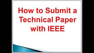 How to submit a manuscript in IEEE TED journal?