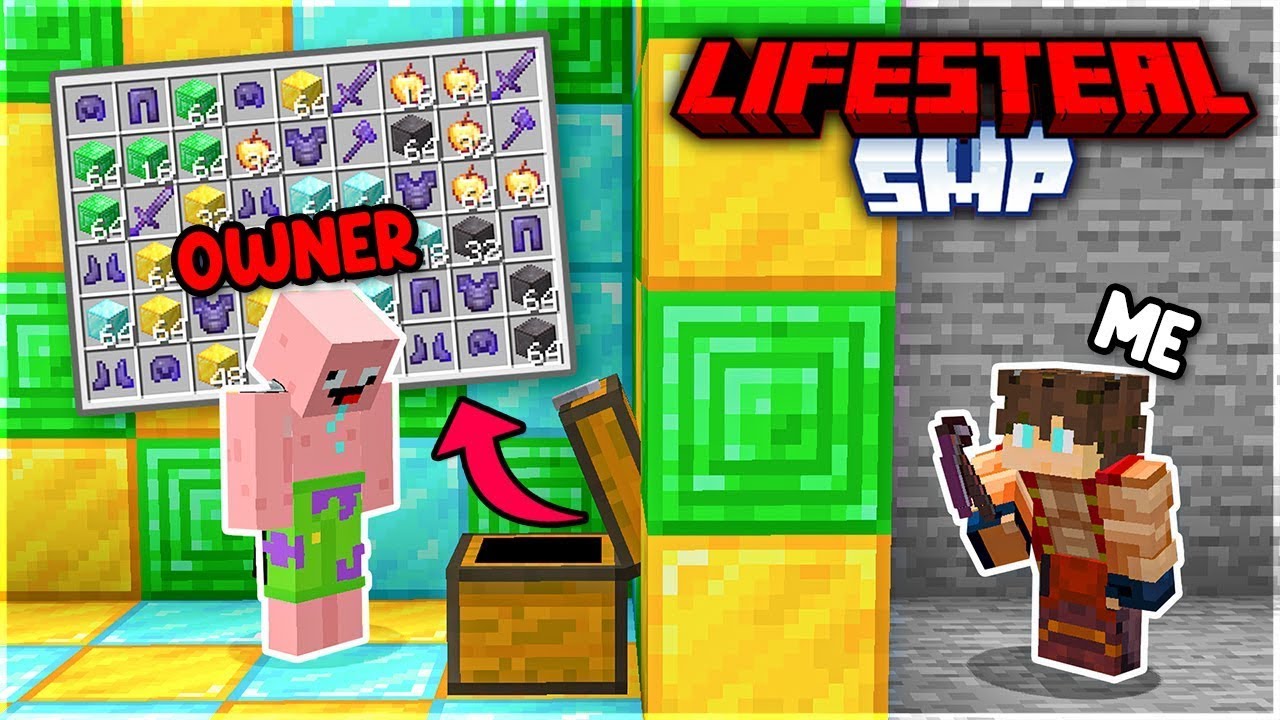 Why I Raided Players Base In This Public Lifesteal Server l Fire MC ...