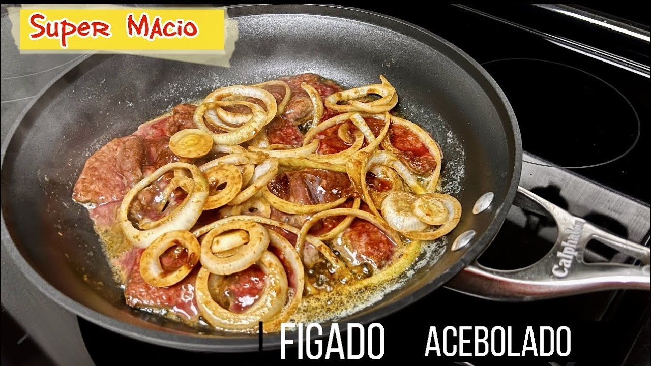 Receita de Fígado Acebolado: O Segredo para ficar macio!