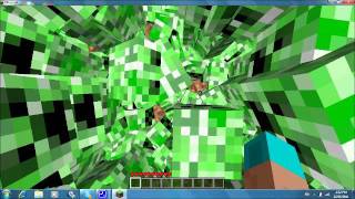 1000 creepers explode!