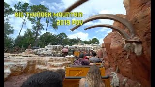 [4K] Big Thunder Mountain Railroad POV Magic Kingdom Walt Disney World Florida