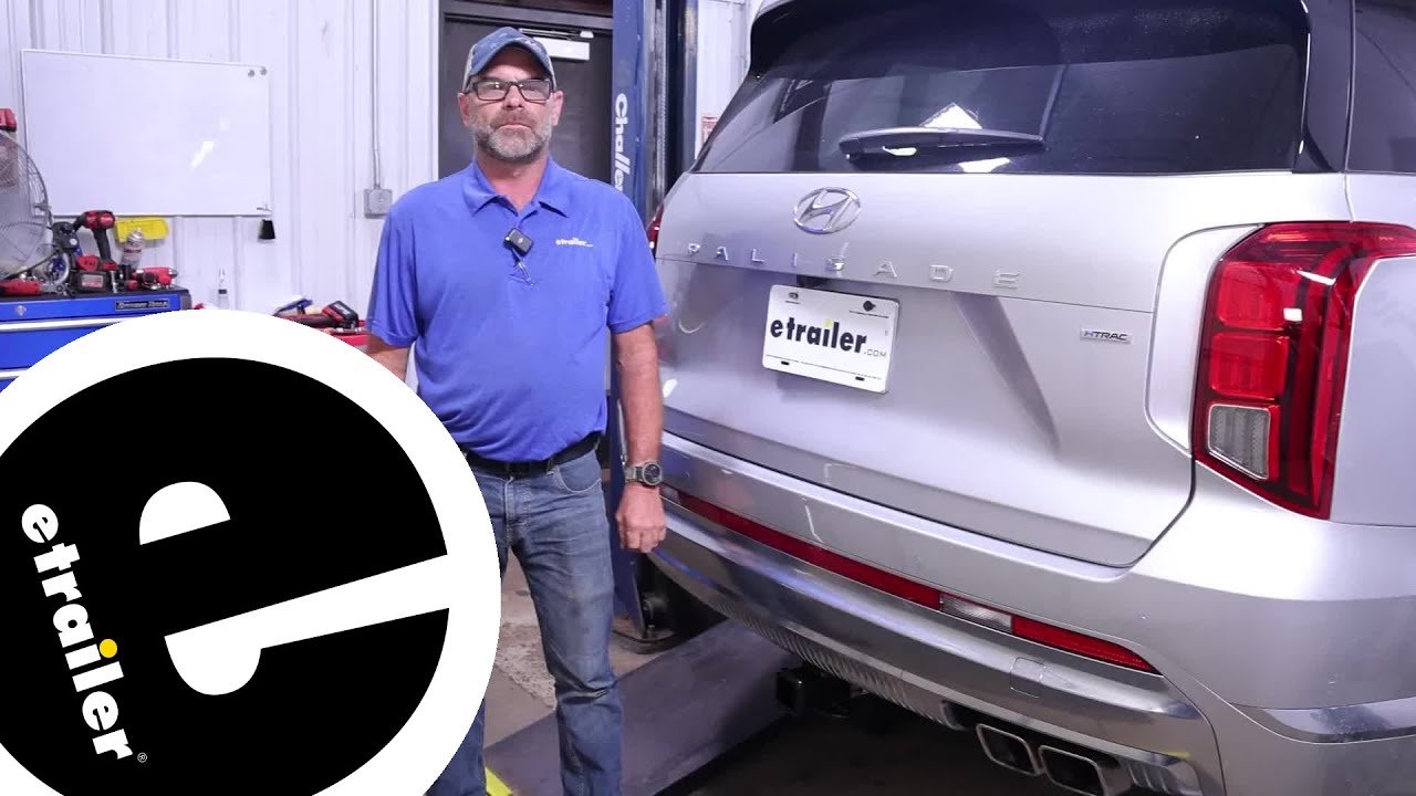 etrailer | Installing the Draw-Tite Max-Frame Trailer Hitch Receiver on a 2025 Hyundai Palisade
