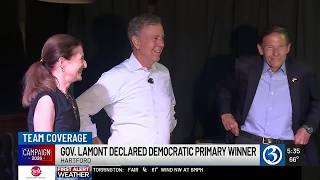 Ned Lamont wins Democratic gubernatorial nomination over Josh Elliott