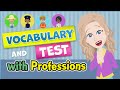 English Vocabulary and listening test : Farmer, Police officer,Construction worker,Doctor #language