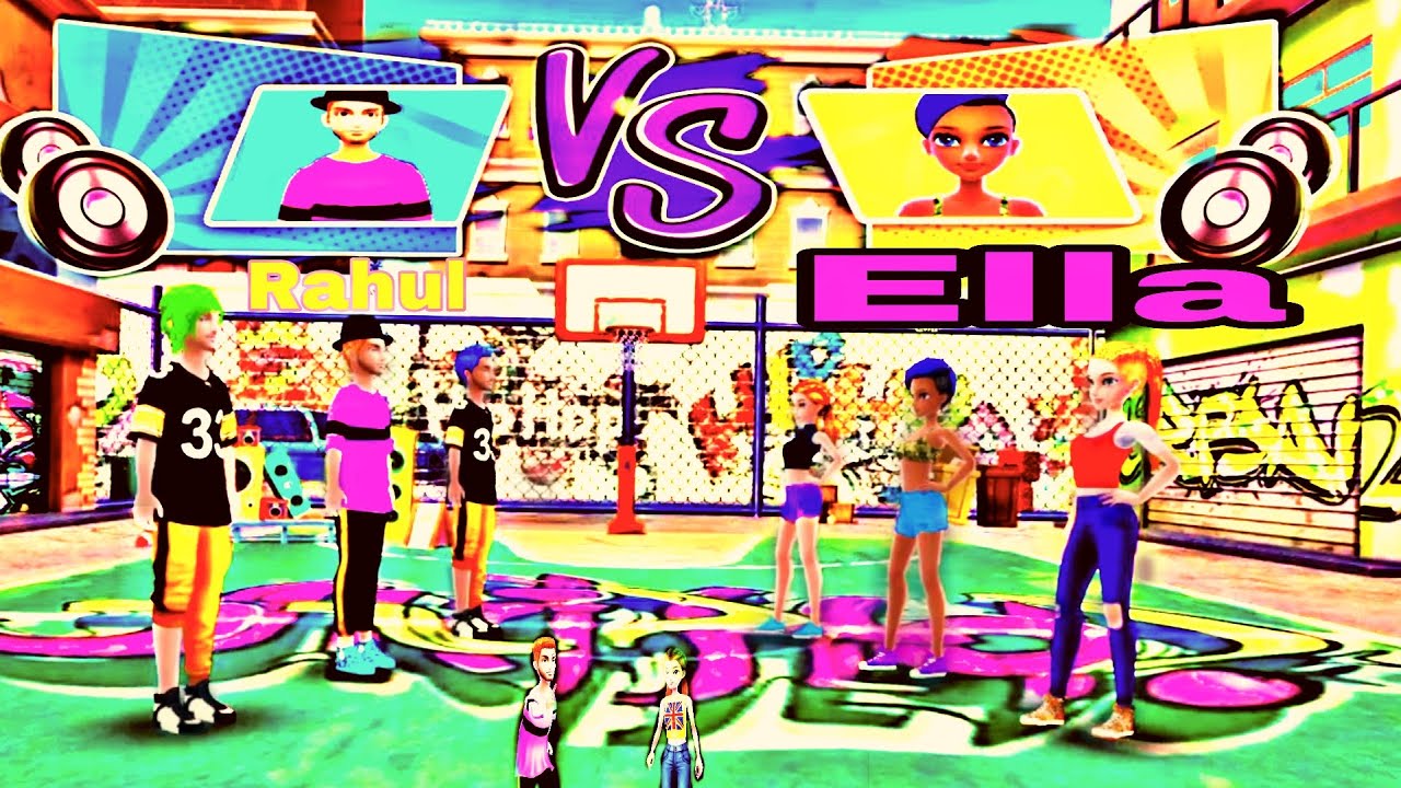 HIP Hop vs Ballet - boys vs girls Dance Compition (Coco play) 