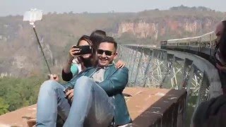 Train Ride Over the Gok Teik Gorge in Myanmar
