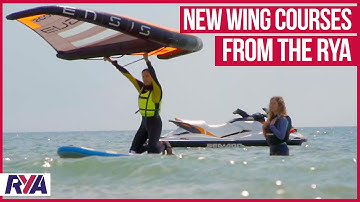 NEW WING COURSES FROM THE RYA - at the RYA Dinghy & Watersports Show 2022
