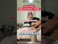 How to Play “Back to Friends” - Sombr 🎸 #guitartok #tiktok #guitar #fyp #foryou