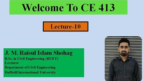 ##Design of A Concrete Filled Tube Column (CFT) II Lecture -10