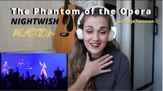 American Reacts to NIGHTWISH - PHANTOM OF THE OPERA-Tarja Turunen (Official Live)