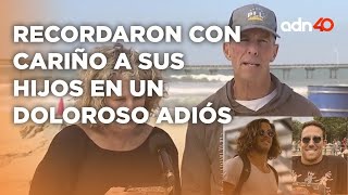 Padres de los hermanos Robinson dan una dolorosa despedida y agradecen el apoyo recibido