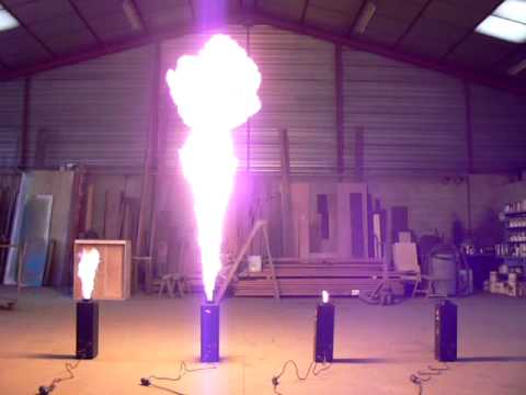 Magic fx STAGE FLAMME : machine lance flamme pour la scène