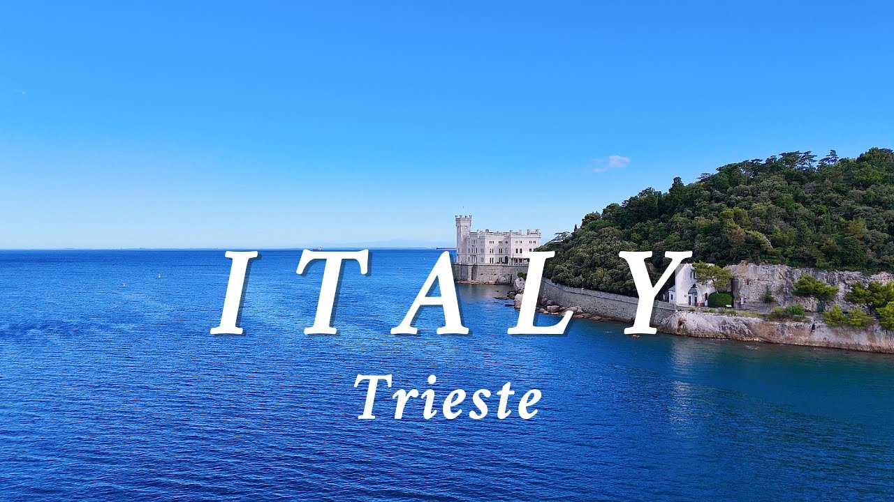 FLYING OVER Trieste ITALY
