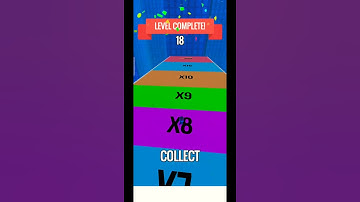 Roof Rails - Gameplay Walkthrough (level 6) - 3D Short Game