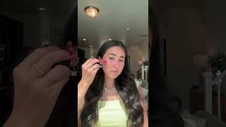 Glowy makeup routine✨🤍 rhode skin Saie MERIT Beauty ILIA Beauty YSL Beauty #fyp #makeup