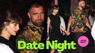 OMG!! Taylor Swift Wows Fans as She Steps Out for Date Night with Fiancé Travis Kelce in N.Y.C.