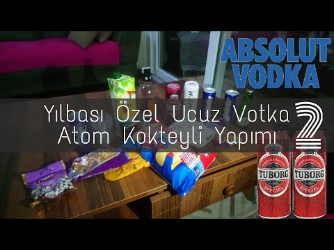 Votka Atom Karışımı 2 ( En Ucuz Yılbaşı Kokteyli!)