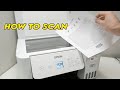 How to Scan Using the Epson EcoTank ET-2800 Printer