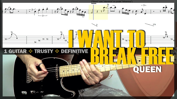 I Want to Break Free Guitar version - Guitar performance video thumbnail