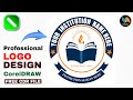 CorelDRAW में Professional Logo Design कैसे बनाएं | Step by Step Tutorial 2026