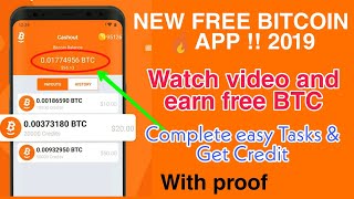 💥 New Free Bitcoin App !! Watch video and earn | Complete tasks and earn | Highest earning app 2020 screenshot 3