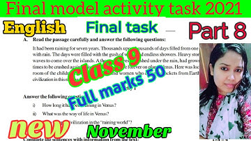 #Class_9 | #final_model_activity_task | #part8 | #english |  #new_task | #november_2021 | #50_marks