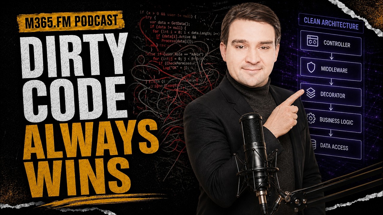 Why Dirty Code Always Wins (Until It Doesn’t): Cross‑Cutting Concerns, Middleware, Deco...