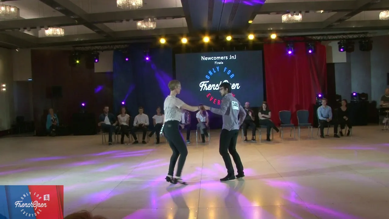FOWCS 2019 Newcomer JnJ Finals 4th Thibaut Hemery & Steffi Guyenot