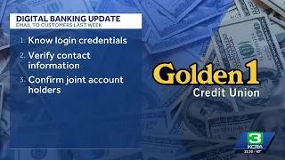 Is Golden 1 Credit Union digital banking down
