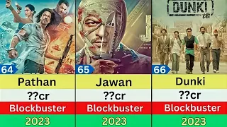 shahrokhan all hits and flops movies list dunki jawan