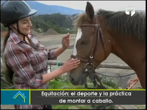 Equitación el deporte y la práctica de montar a caballo