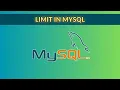 How to SET Limit in MySQL