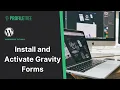 Install and Activate Gravity Forms WordPress WordPress Plugins WordPress Tutorial
