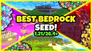BEST SEED EVER In Minecraft Bedrock 1 4