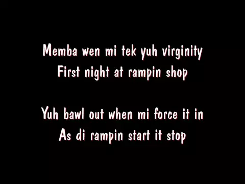 Download MP3 Vybz Kartel Feat Indu - Virginity (Beach Front Riddim) lyrics on screen