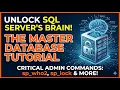 SQL Unlock SQL Server s Brain The Master Database Tutorial including Critical Admin Commands