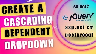 asp net dropdown list cascading dependent select2 jquery
