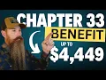 4 449 for VA Chapter 33 Benefits Veterans Benefits that pay out big dollars